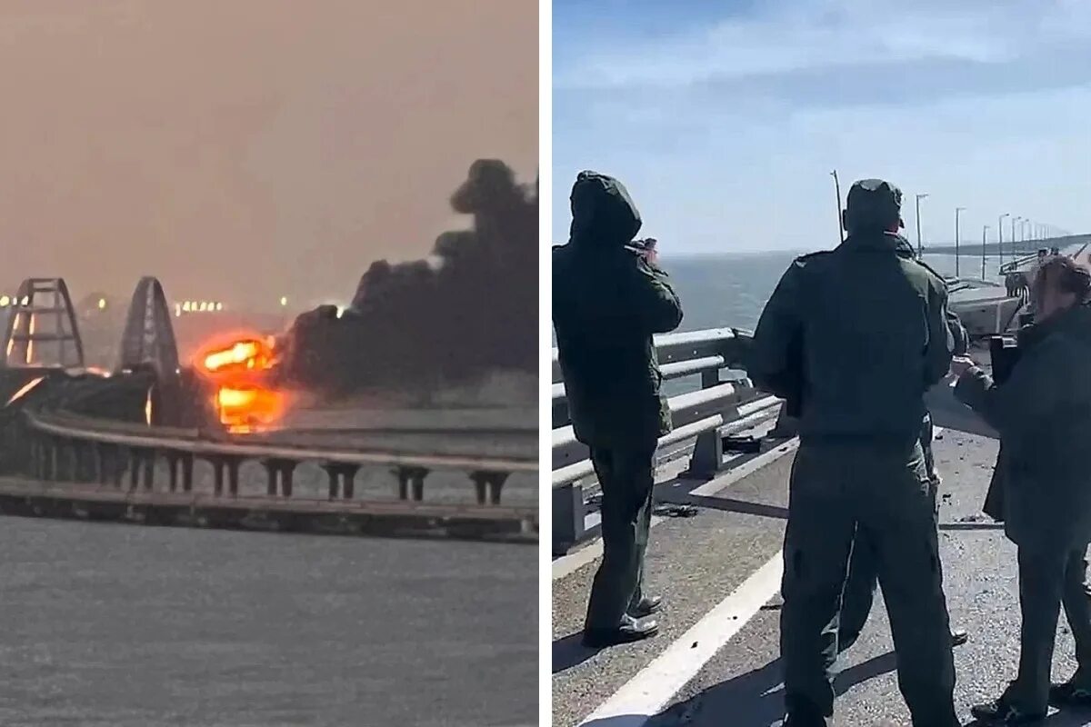 Крымский мост чп 2023. После взрыва моста федоров должен был разведать. 07. Крымский мост взорвали. После взрыва моста федоров должен был разведать.
