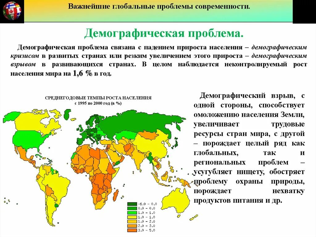 Наиболее развитые страны могут решить глобальные проблемы