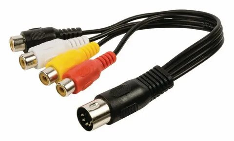 5 pin 2 rca