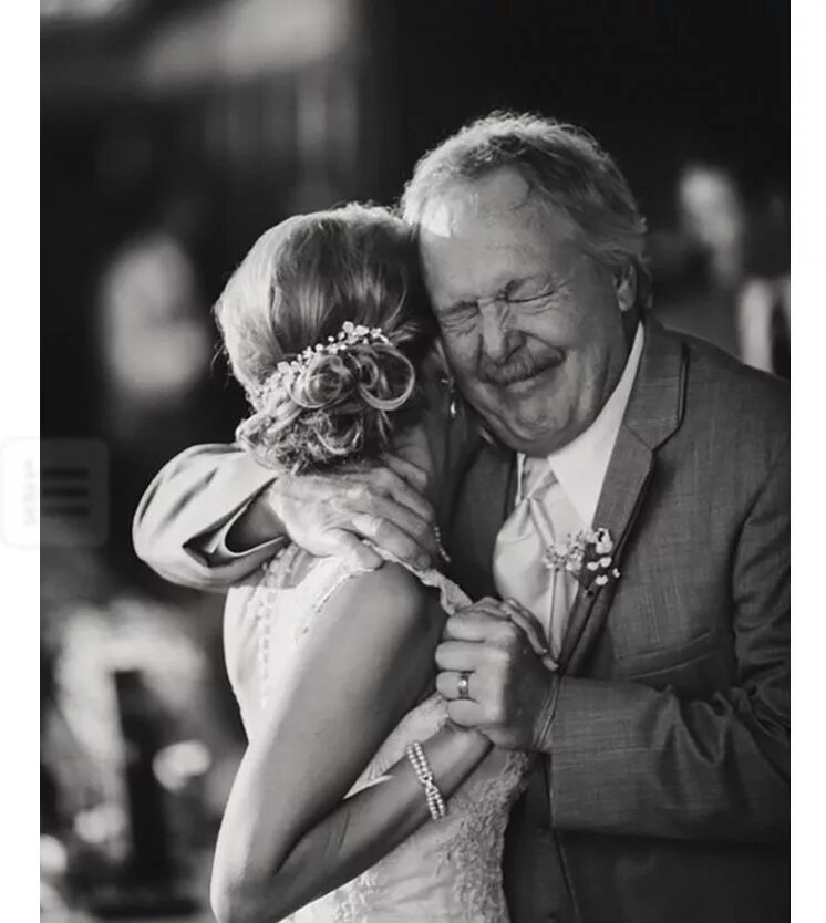 Father sharing a moment with bride at this Harrisburg Hilton wedding Father daug