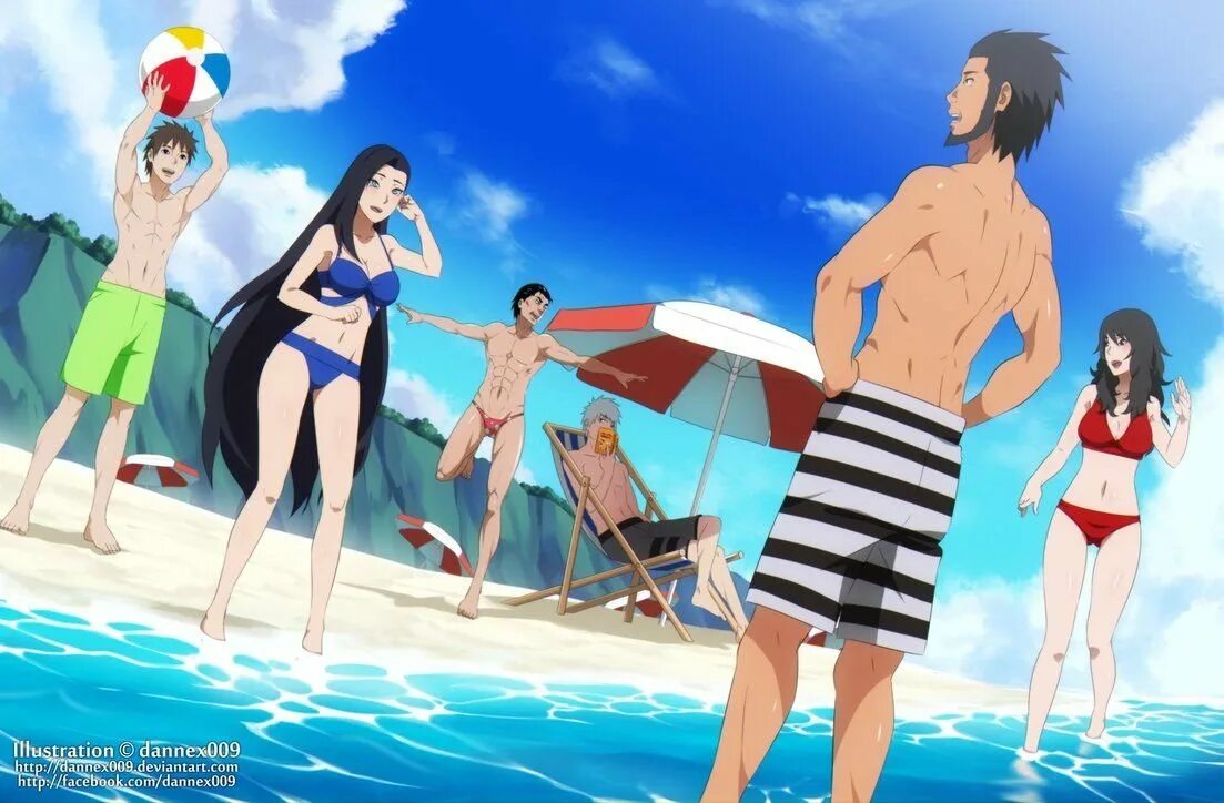 Сакура харуно и киба инузука. Наруто пляж сакура. Наруто на море. Наруто лето. Персонажи наруто на пляже.