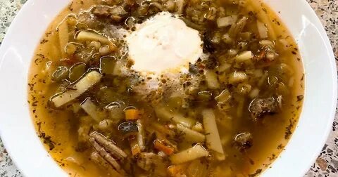 Рассольник с пастой