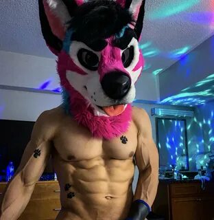 Slideshow gay wolf costume.