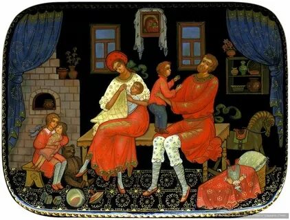 Семья миниатюра
