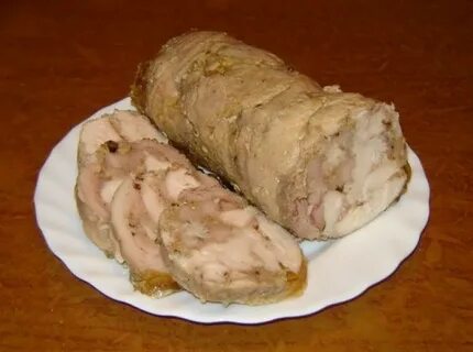 Рулет мяса курицы
