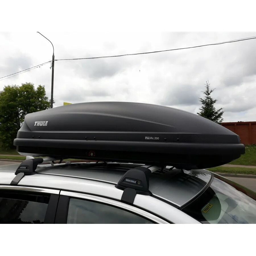 Автобокс туле. Автобокс thule pacific 200. бокс thule pacific 200 черный. бокс на багажник thule pacific 200. thule 631215 pacific 200.