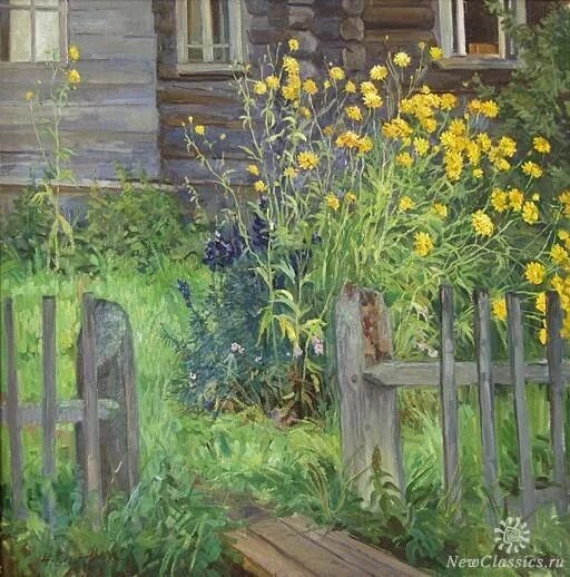 Сочинение у калитки