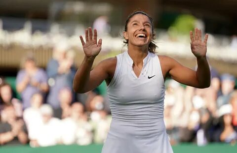 Serbia's Natalija Stevanovic celebrates beating Czech Republic's ...