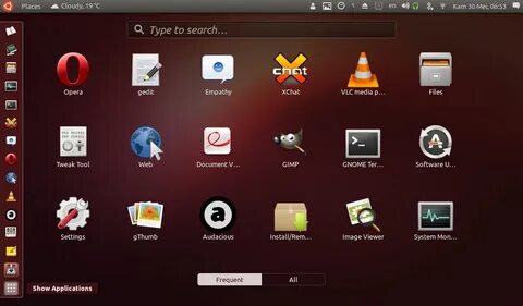 Интерфейс gnome