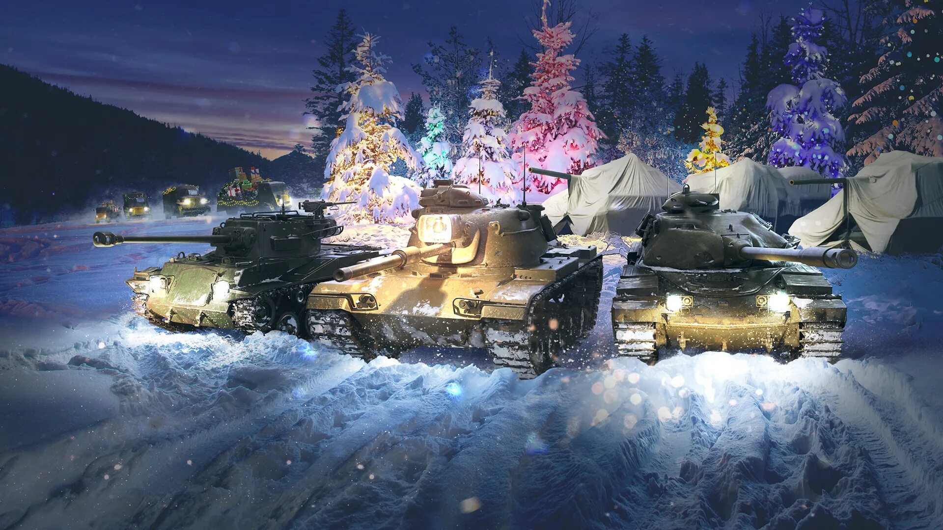 Новогодние танки. World of Tanks новый год. Новогодний World of Tanks Blitz. Вот блиц НГ 2021. Года wot blitz