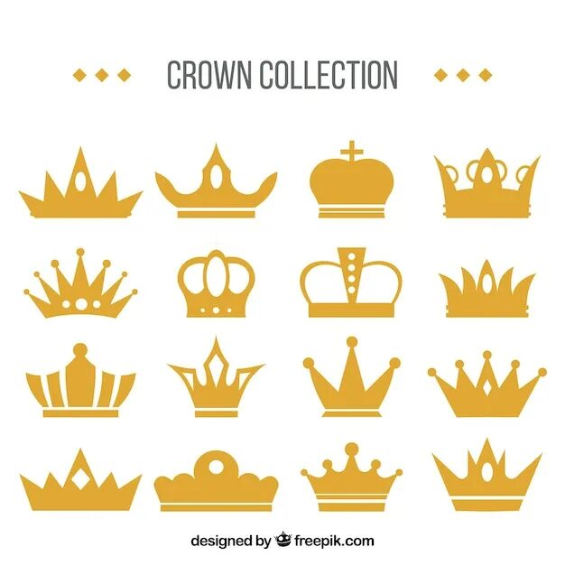 Crown collection. Корона вектор. Корона Freepik. Корона иконка. Корона заборчиком вектор.