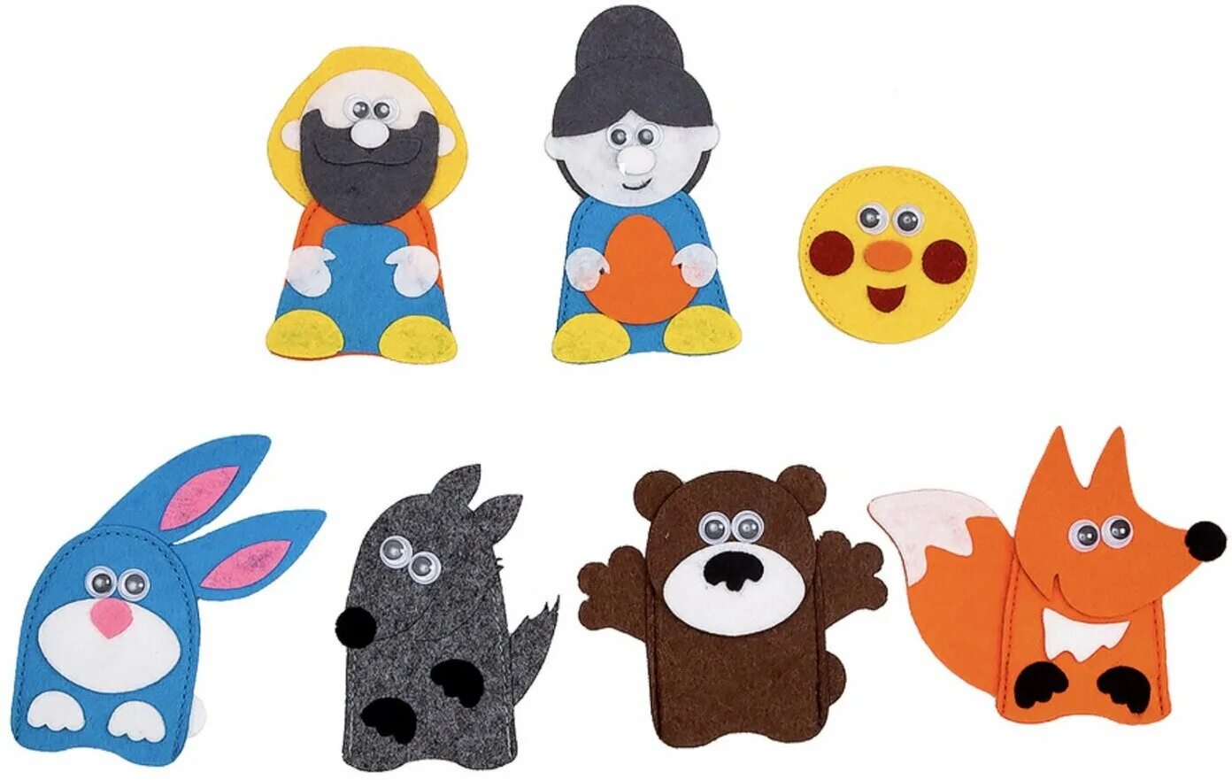 пальчиковый театр колобок