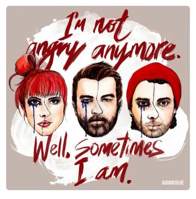 I am not angry anymore. Парамор Эстетика. Paramore обложка. Im not Angry anymore. Paramore i'm not Angry anymore.