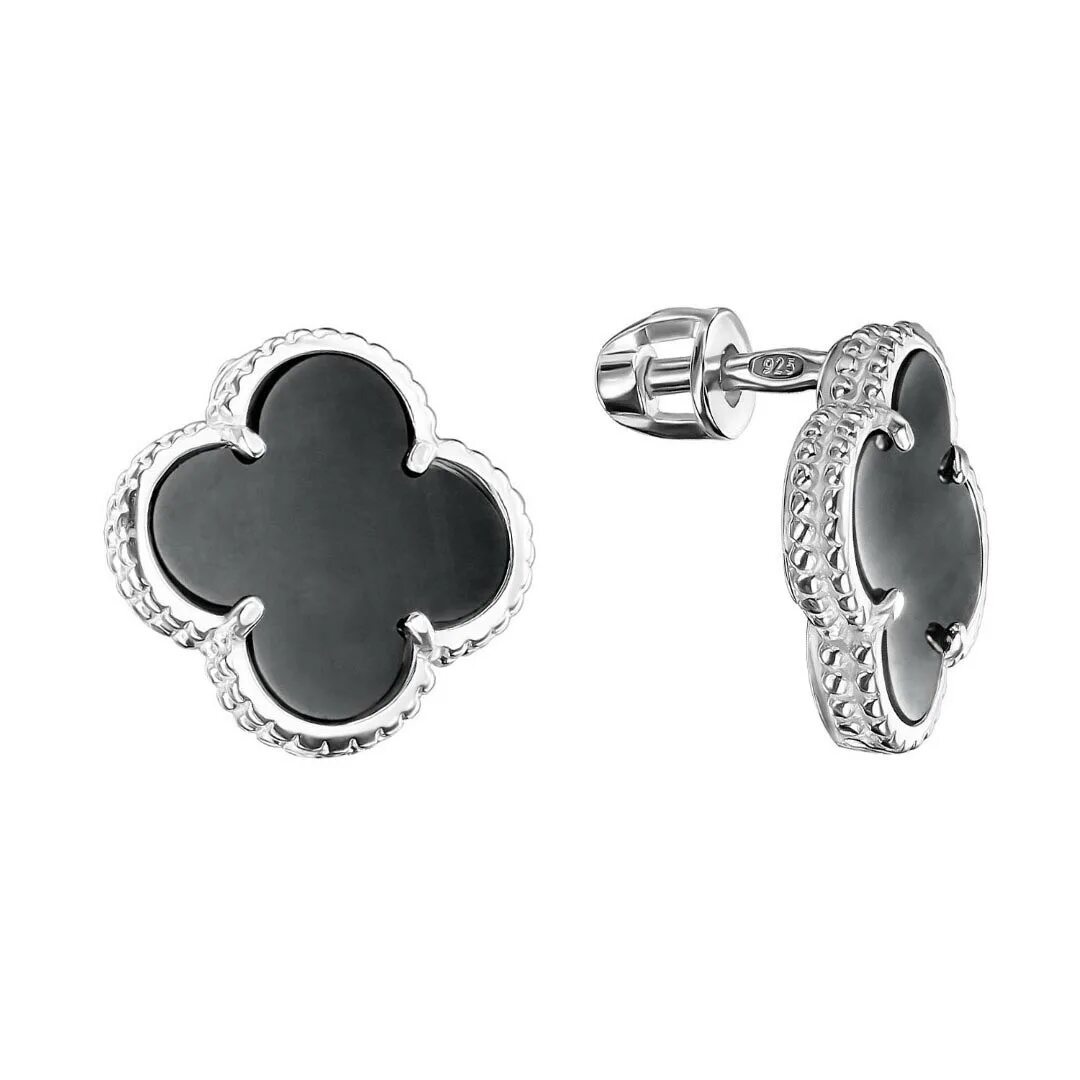 Серьги клевер серебро соколов. Серебряные серьги клевер четырехлистный. Серьги клевер соколов. Серебряные пусеты клевер соколов. Sokolov серьги клевер.