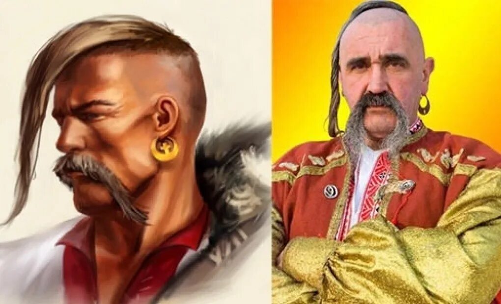 Козак с чубом. Прическа запорожского казака чуб. Серьга в ухе у казаков. Запорожский оселедец. Иван сирко портрет.