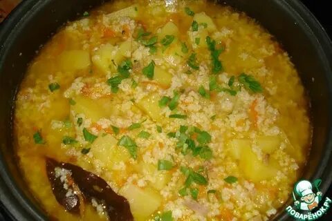 Пшено с картошкой рецепт