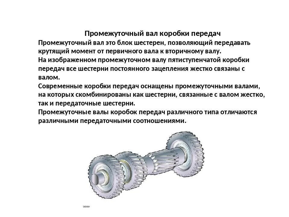 Направляющая зачем нужна. Вал коробки передач 10-ки схема. Промежуточный вал Газель пятиступенчатая. Промежуточный вал раздаточной коробки Назначение. Устройство ведомого вала коробки передач.