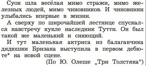 Диктант окончания прилагательных 4