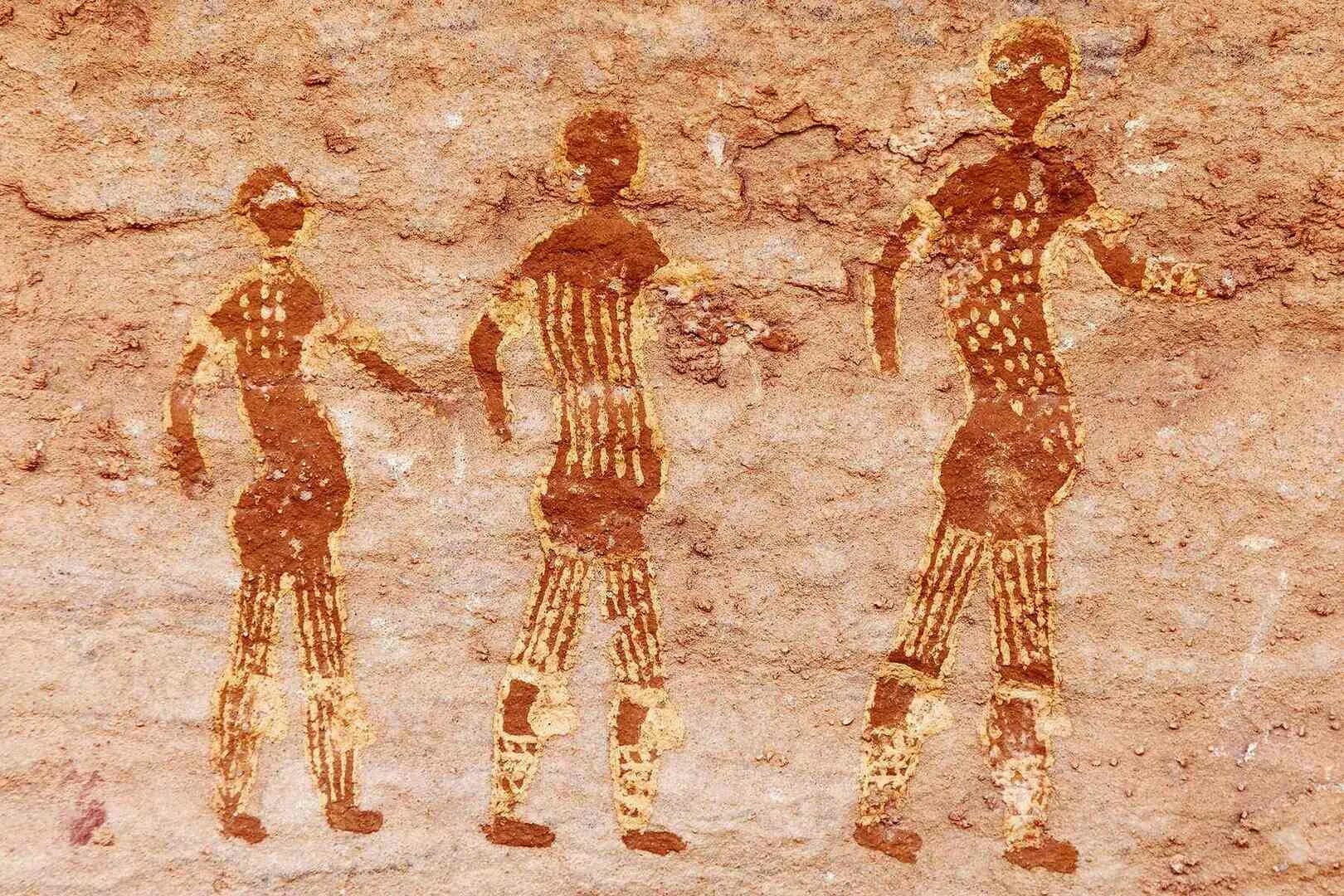 Фрески Тассили Марсианский Бог. Древние люди в Африке. Путешествие древних людей. Древние люди путешественники. Люди еще в древности заметили