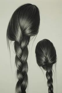 Нарисовать длинную длинную косу