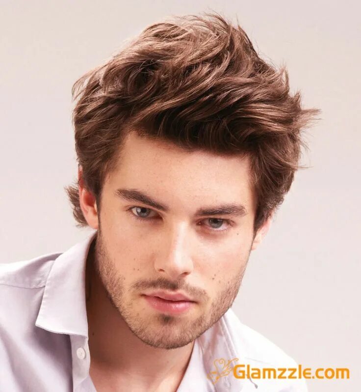 Men Hairstyles Medium Straight Hair Medium hair styles, Mens medium length hairs