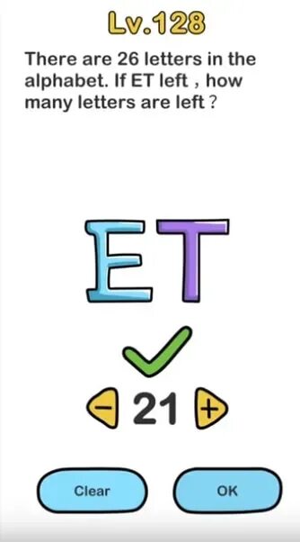 How many letters are