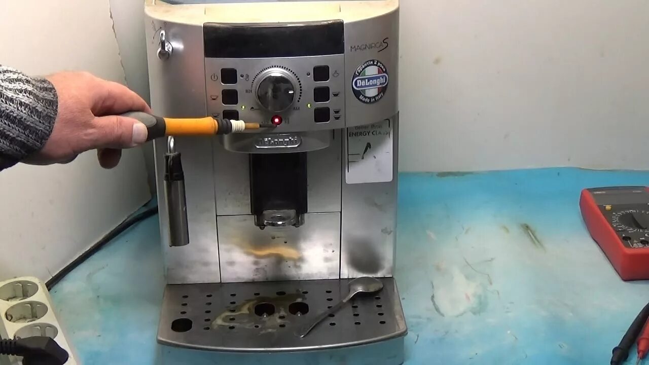 Очистка кофемашины делонги магнифика