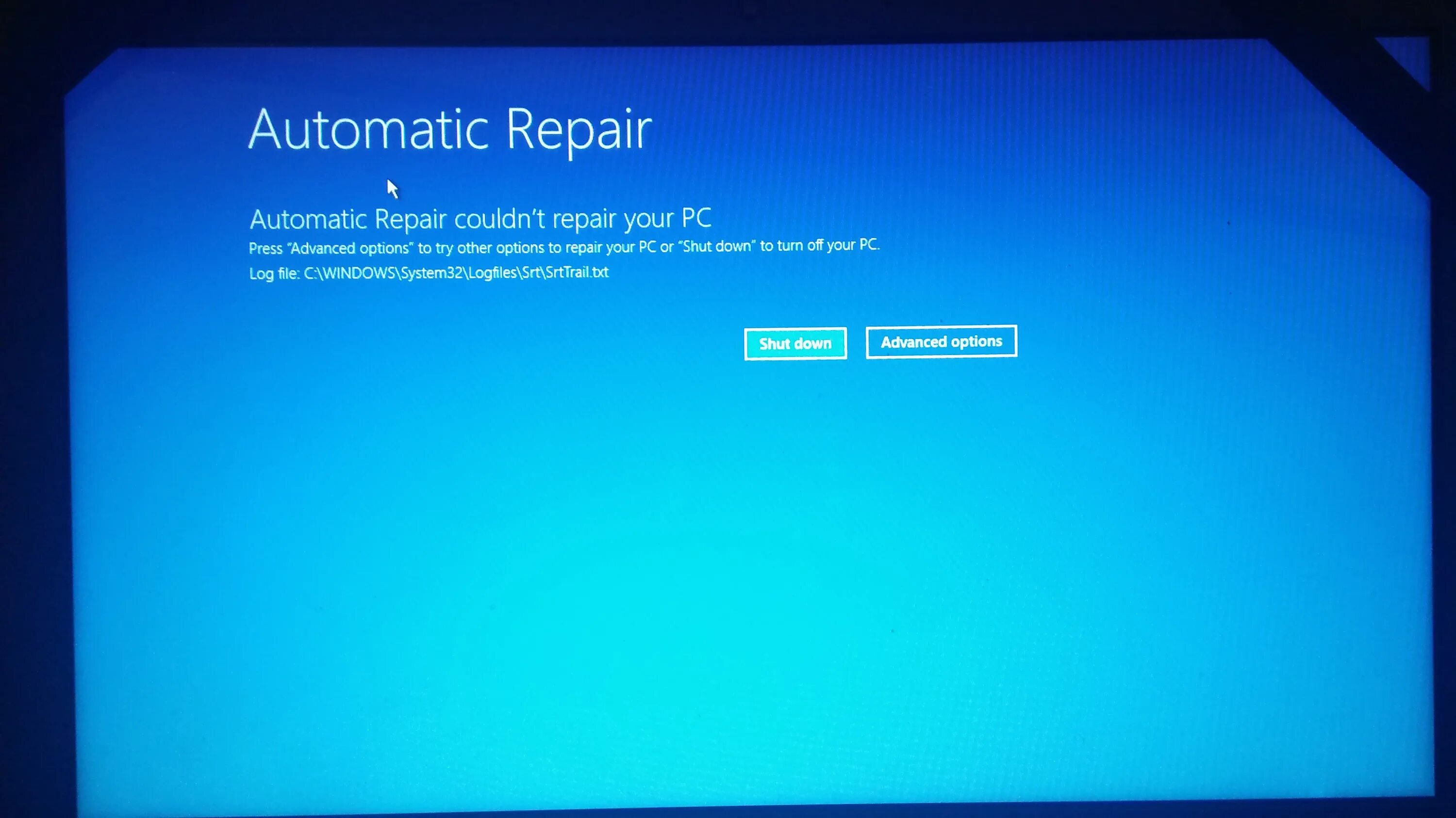 Srttrail txt windows 10. Automatic Repair. Preparing Automatic Repair. Синий экран Windows. Windows Repair.