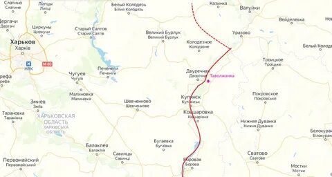 Расстояние валуйки
