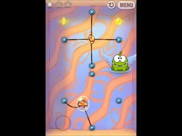 Ам Ням. Cut the Rope уровни. Cut the Rope 1 22 уровень. Игра ам Ням валентинка.