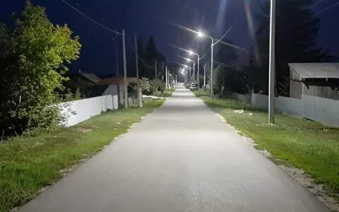 Уличное освещение тротуаров