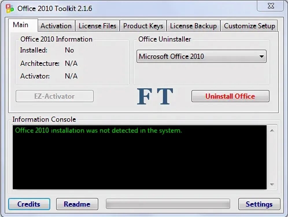 Как установить toolkit. Активатор office 2010. активация офис toolkit office.