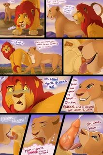 kion, nala, disney, the lion guard, the lion king, 2:3, absurd res, comic, ...