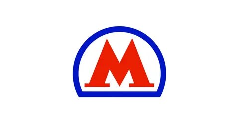 Метро на белом фоне