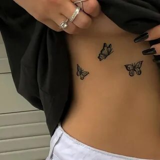 Татуировки для девушек на ребрах