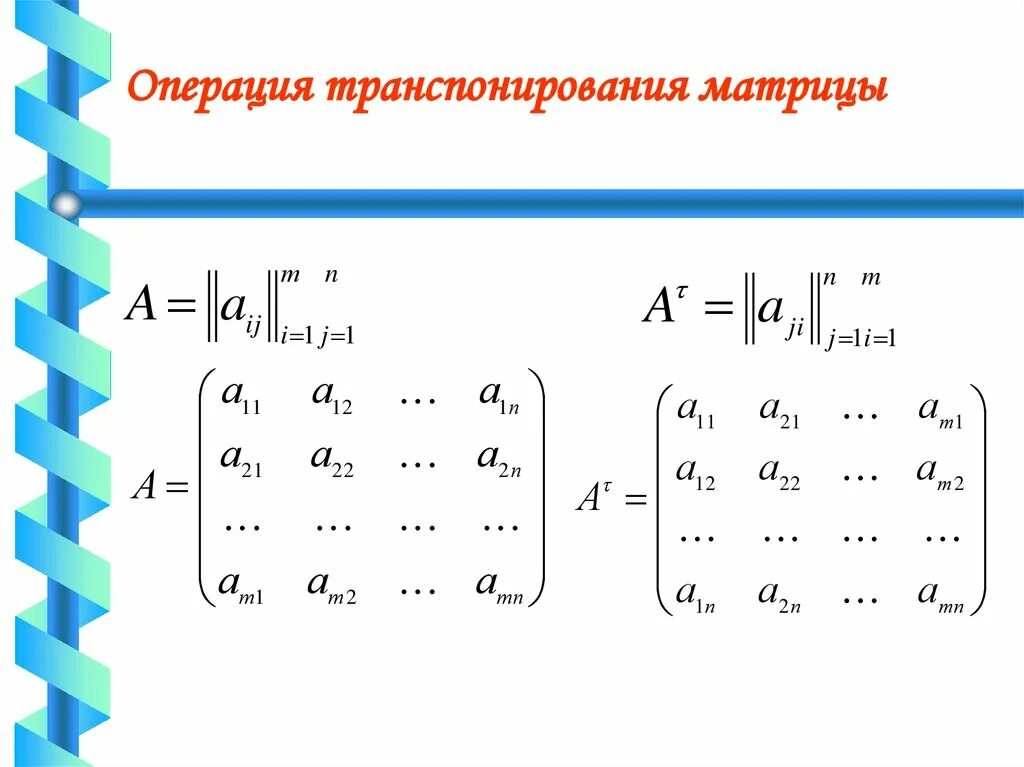 Транспонированная матрица равна. Операция транспонирования матрицы. Транспонированная матрица 3 на 3. Св-ва транспонирования матриц. Вычислить произведение матриц в*а и а*транспонированная.