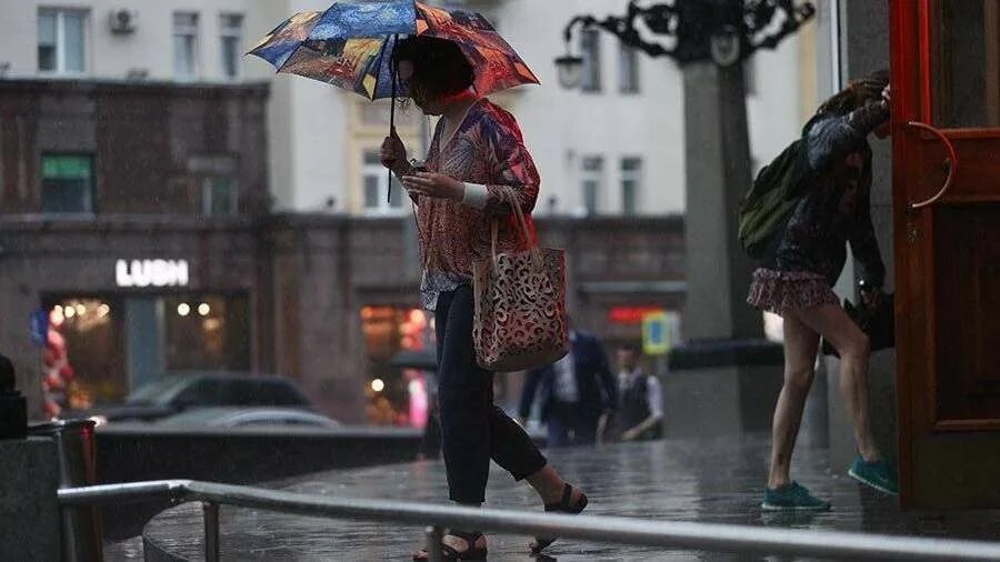 завтра дождь ожидается в москве