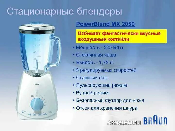 Какую мощность выбрать для блендера. Мощность блендера. стационарный блендер мощность.