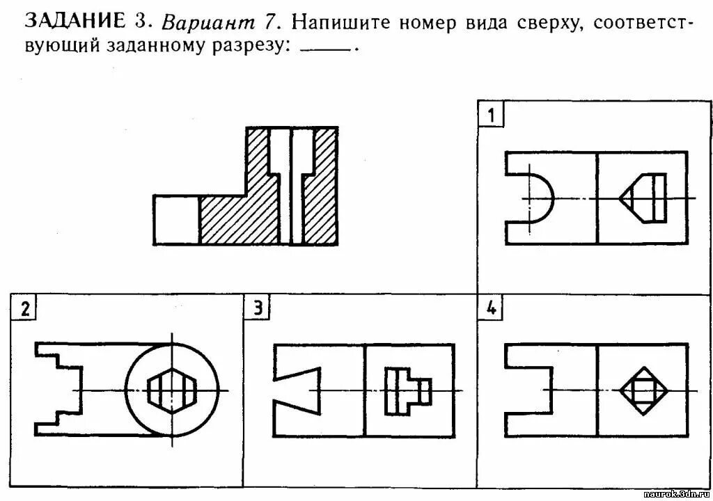 Черчение виды изображений