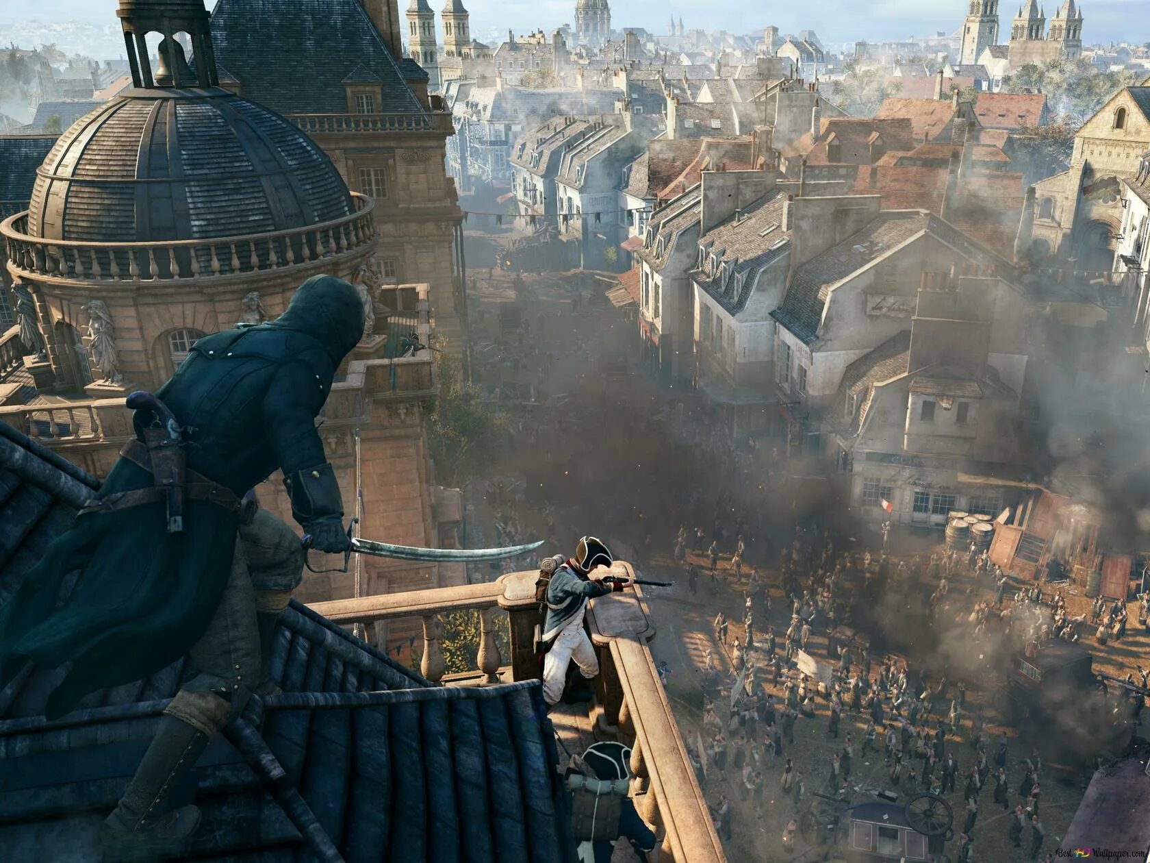 Ассасин крид париж. Ассасин Крид Юнити. Assassin's Creed Unity геймплей. Ассасин Крид единство геймплей. Assassin's Creed Unity Париж.