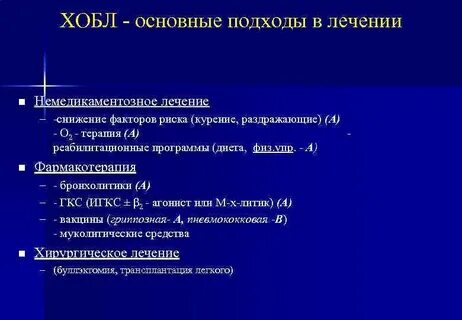 Лечение хобла