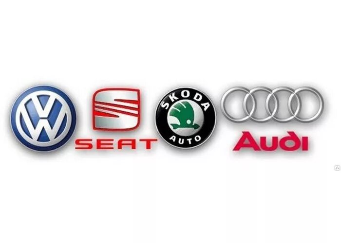 Фольксваген Ауди Шкода Сеат. VW, Audi ваг. VAG Group эмблема. Логотипы Audi, Seat, Skoda, Volkswagen.