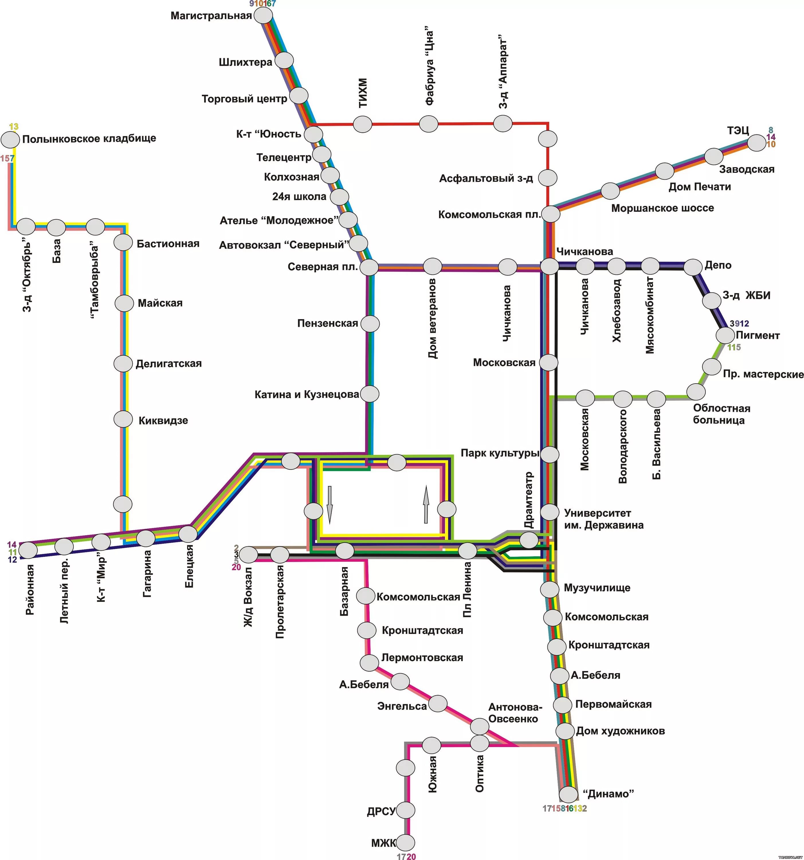 Маршрут 17 автобуса тамбов. Карта автобусов Тамбов. Маршрут 18 автобуса Тамбов с остановками на карте. Маршрут 55 автобуса Тамбов на карте с остановками.