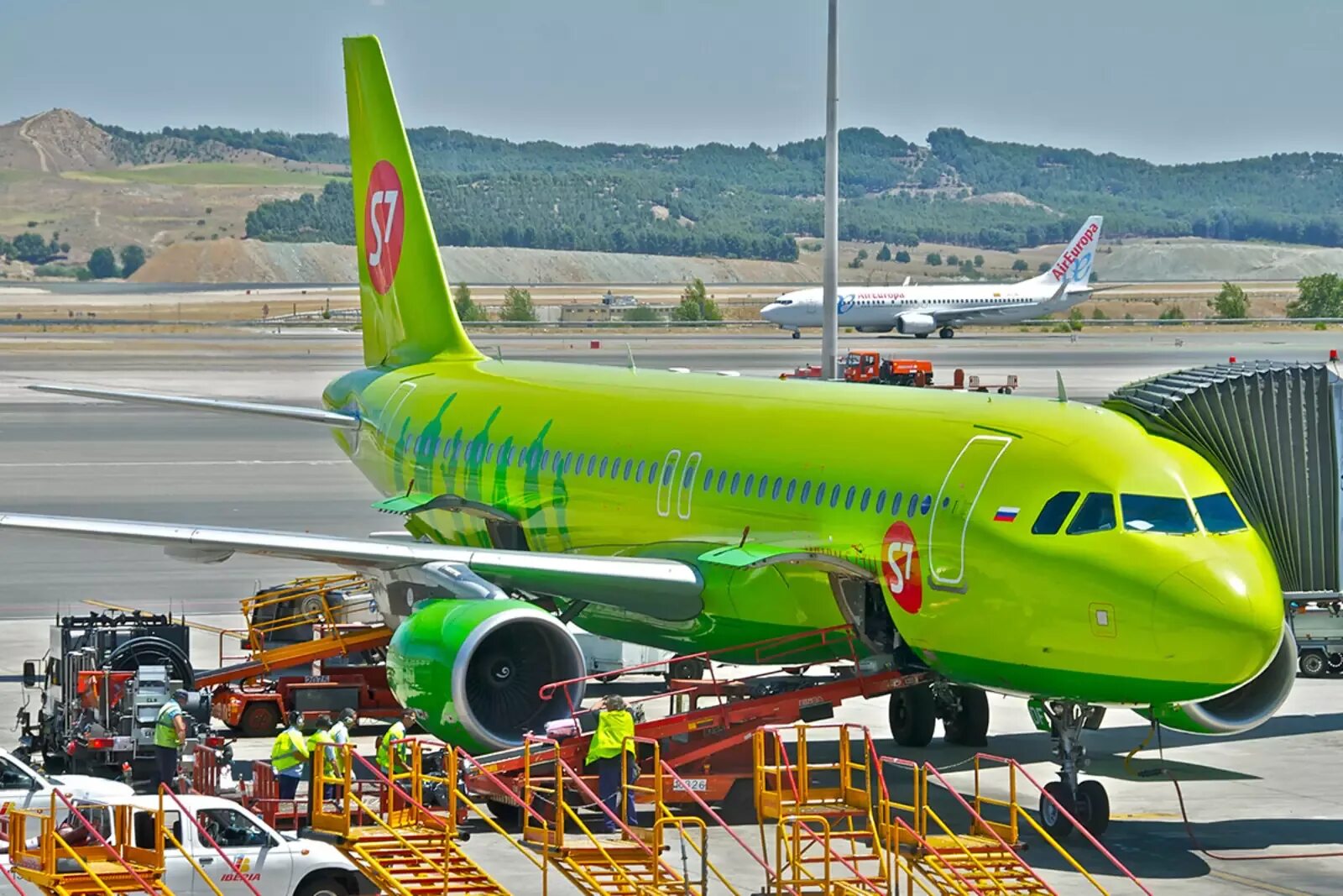 Зе севен. Airbus a320 s7. Самолёты авиакомпании s7 Airlines. Airbus a320 s7 Домодедово. Салатовый самолет s7.