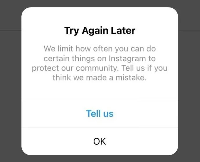 We limit how often you can do certain things on Instagram to protect our community что это. Инстаграм we restrict certain activity to protect our community. We limit how often you can do certain things on Instagram to protect our community. Tell us if you think we made a mistake.. How often do you. Told us перевод