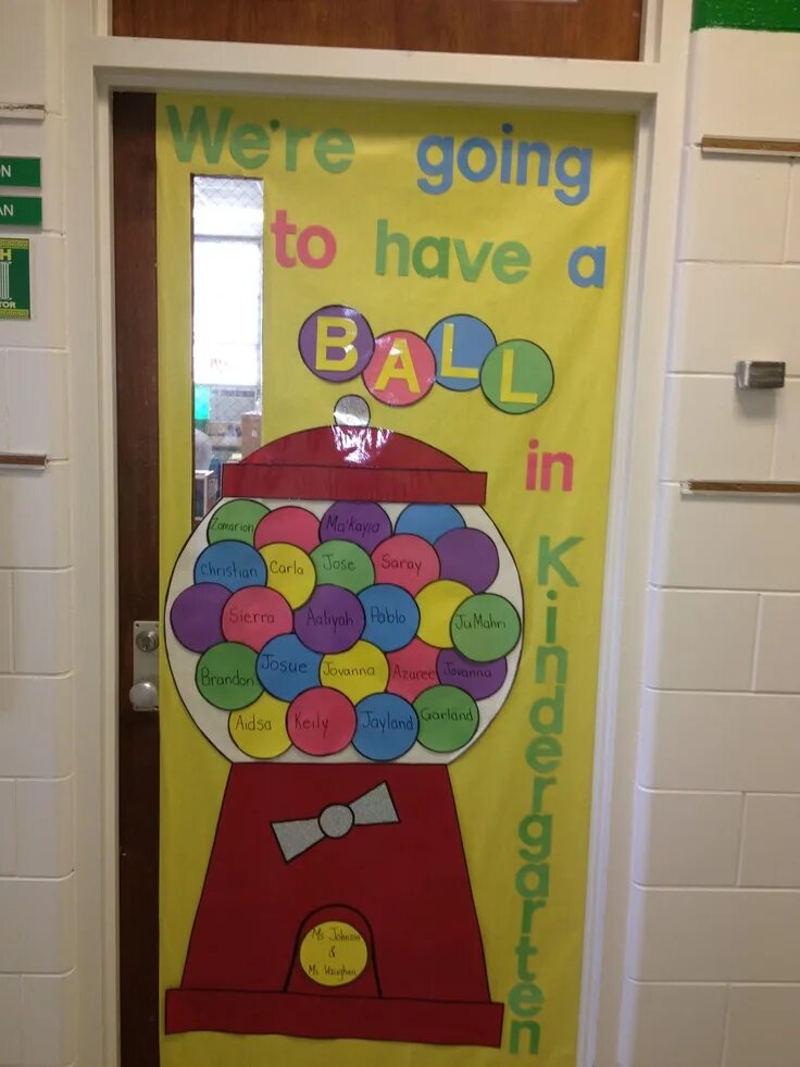 Classrooms doors