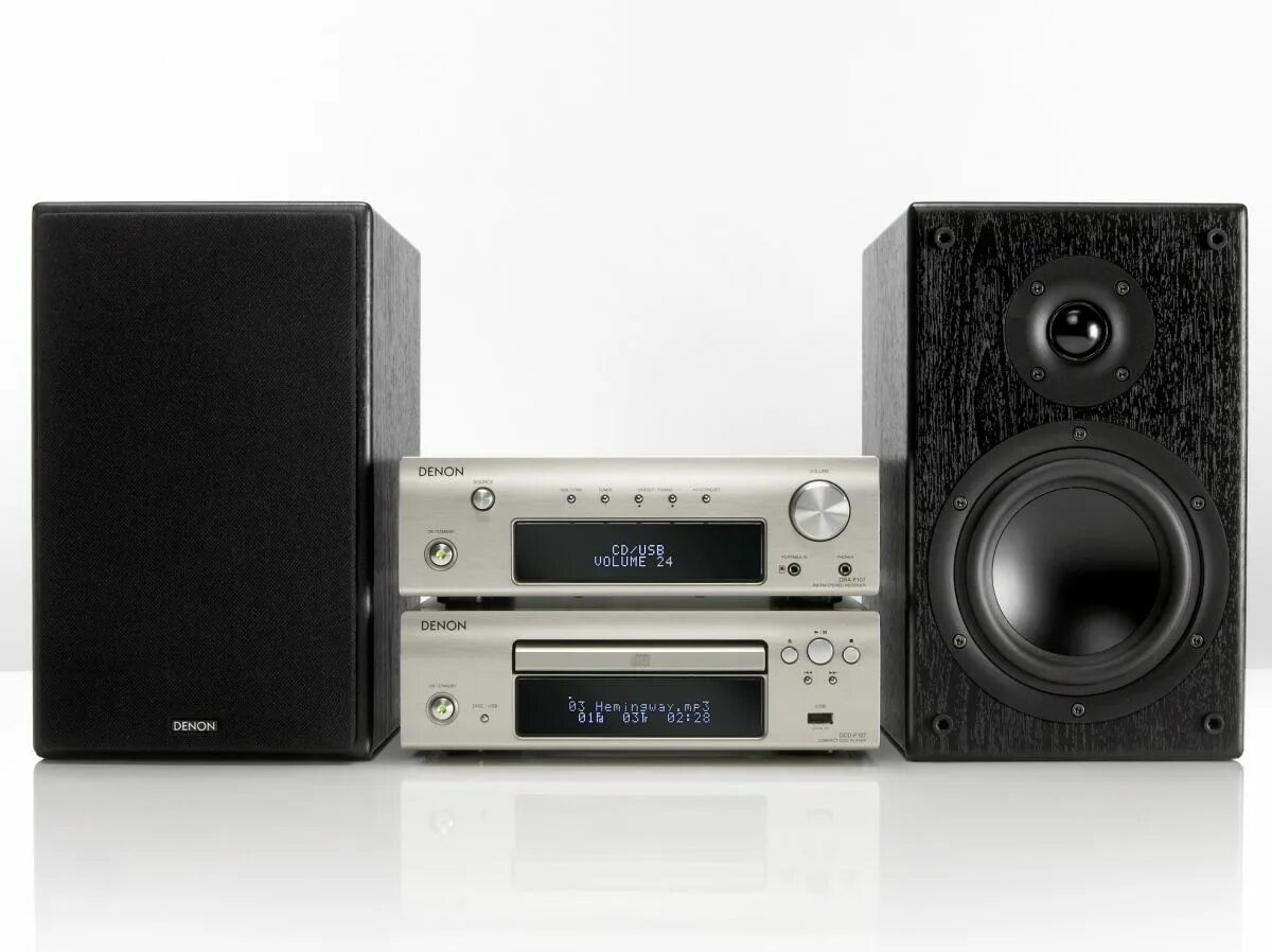 Музыкальный центр denon. Denon f107. Denon f107 колонки. Музыкальные центры Denon. Denon d-t1 Hi-Fi Mini-System.