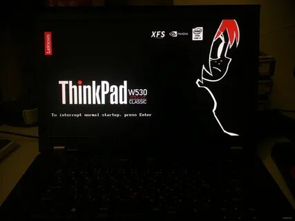 Lenovo thinkpad boot