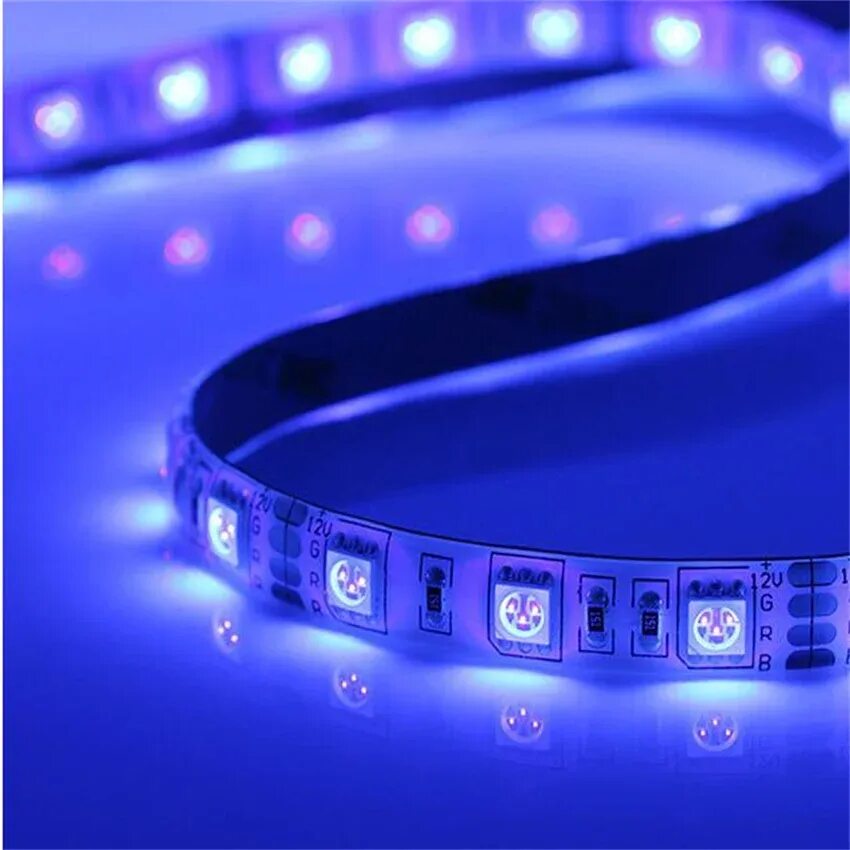 Led лента UV 400 НМ. Светодиоды 12в smd5050. UV светодиод SMD 5050. Светодиодная лента led strip 5м.