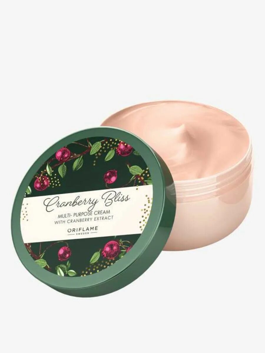 Cranberry Bliss Орифлейм крем для лица и тела. Cranberry Bliss Multi-purpose Cream Oriflame. Крем для душа Cranberry Bliss. Oriflame крем для тела.